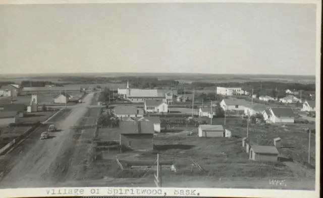 Aerial view of the Village of Spiritwood