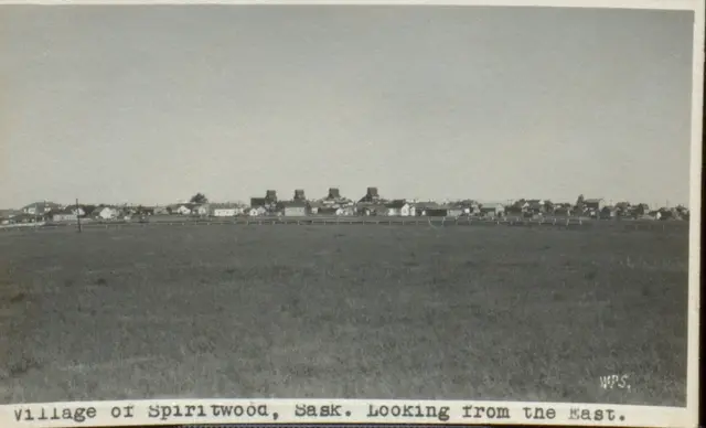 Village of Spiritwood, looking from the east