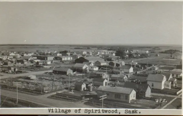 Aerial view of the Village of Spiritwood